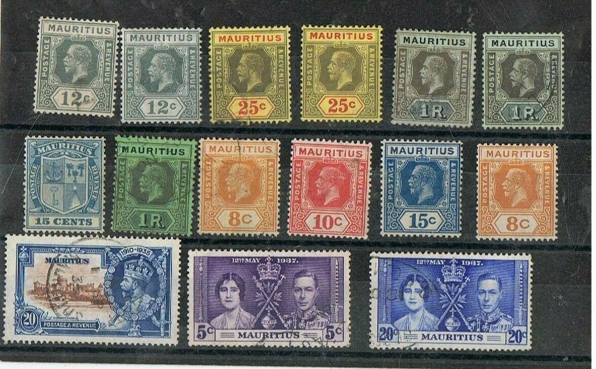 Mauritius  - Lot Of Old Stamps