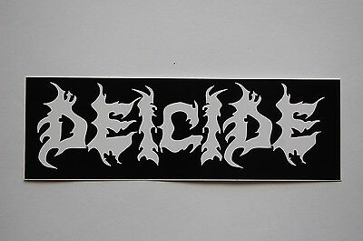 Deicide Sticker Decal (S130) Black Metal Rock Dissection Slayer Car