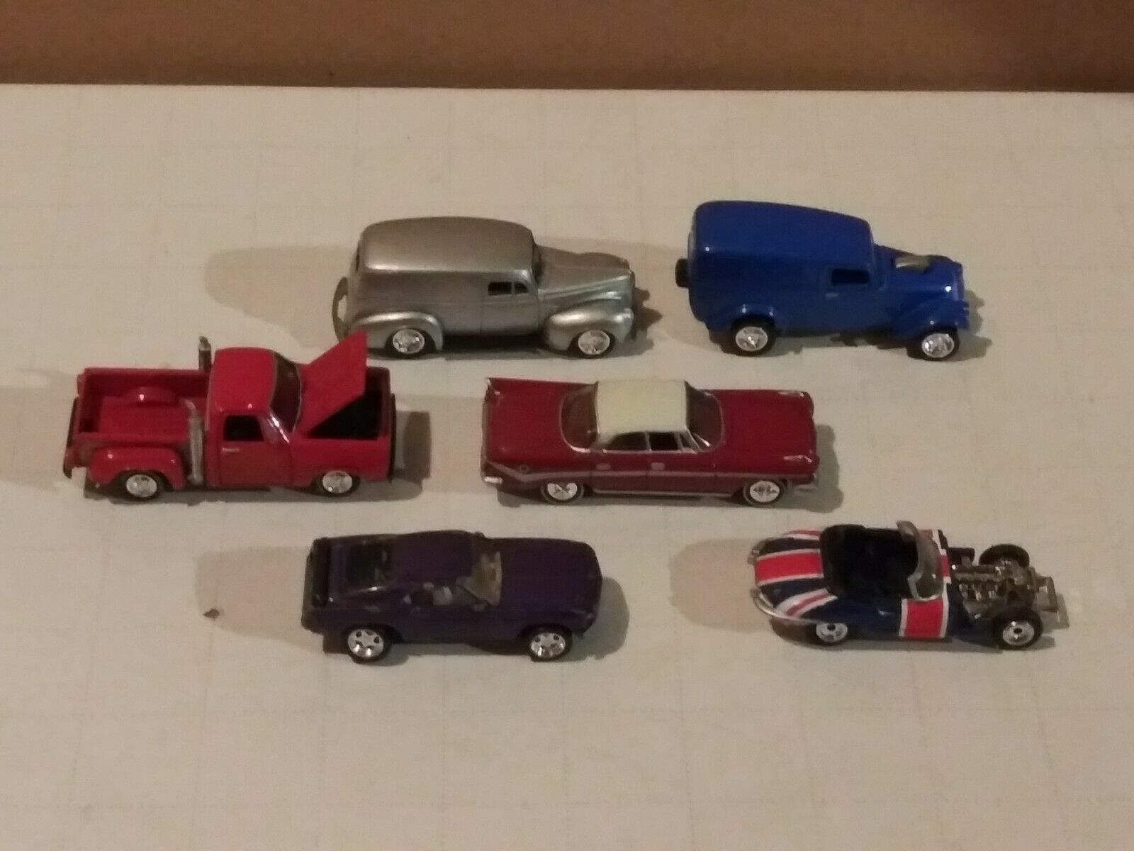 Johnny Lightning Playing Mantis Die Cast Lot Of 6 Cars