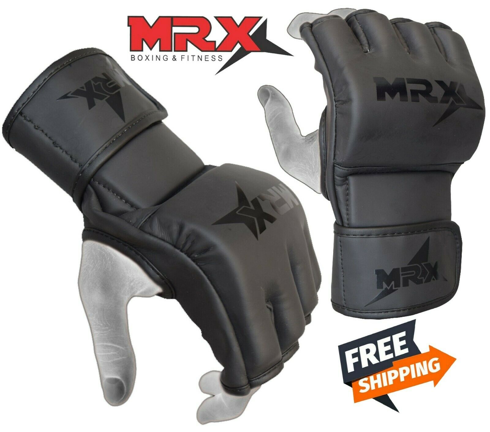 MRX MMA Gloves Grappling Punching Bag Training Boxing Martial Arts Sparring Mitt
