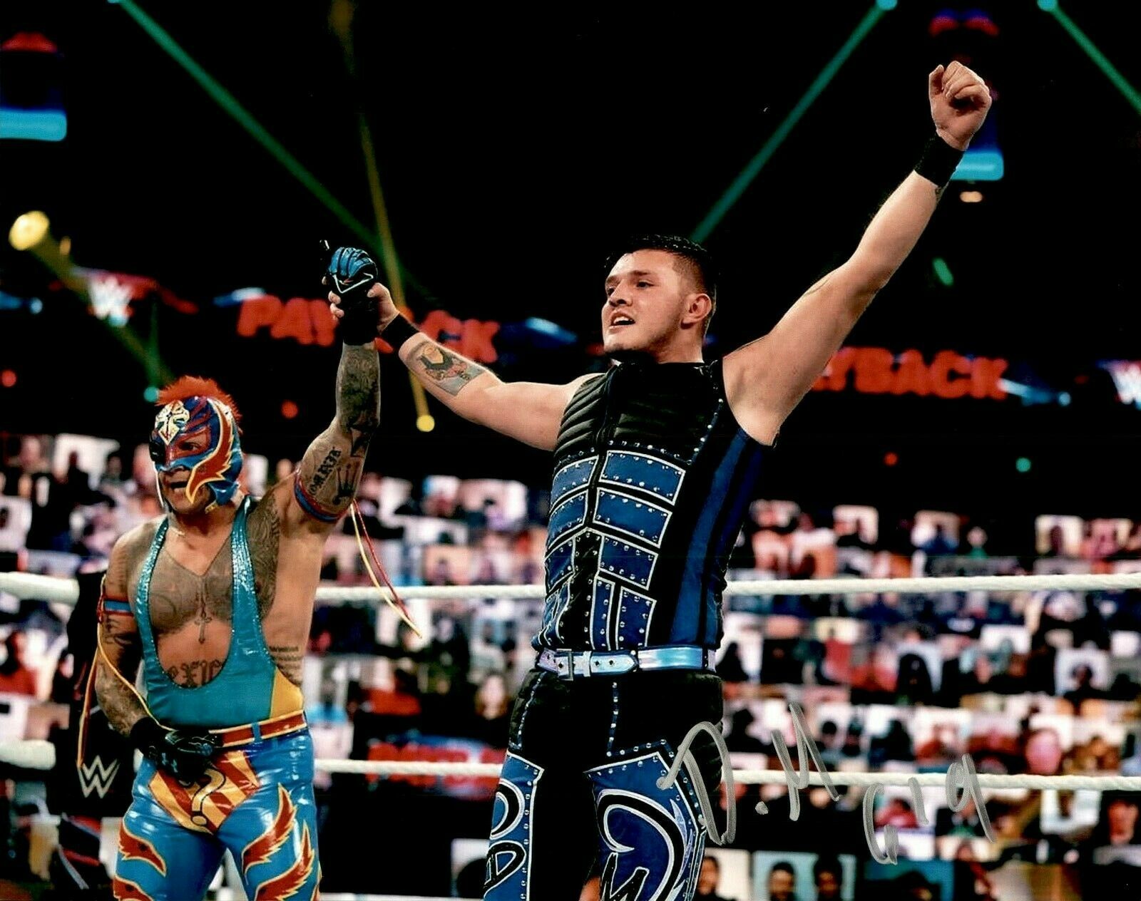 Dominik Mysterio Signed WWE Smackdown 8x10 Photo