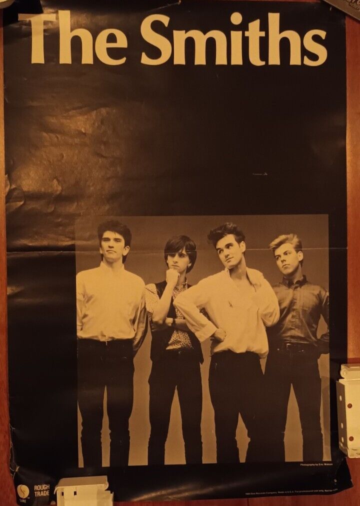 The Smiths 1984 Album Poster | Rough Trade | 1st LP | Rare