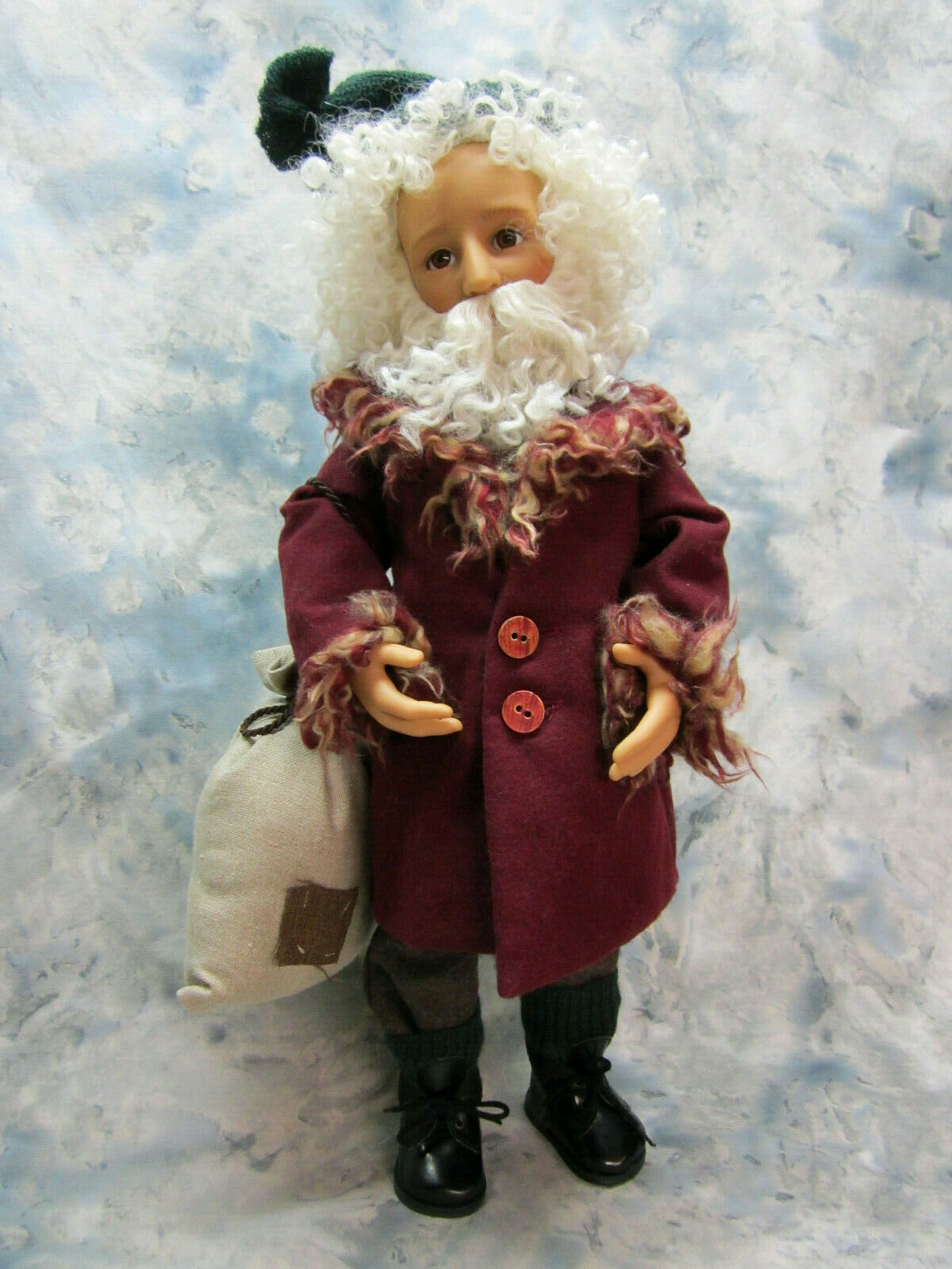 Collectible Gotz Handcrafted Vinyl Strung Doll Nikolaus Special Ed. From 2002