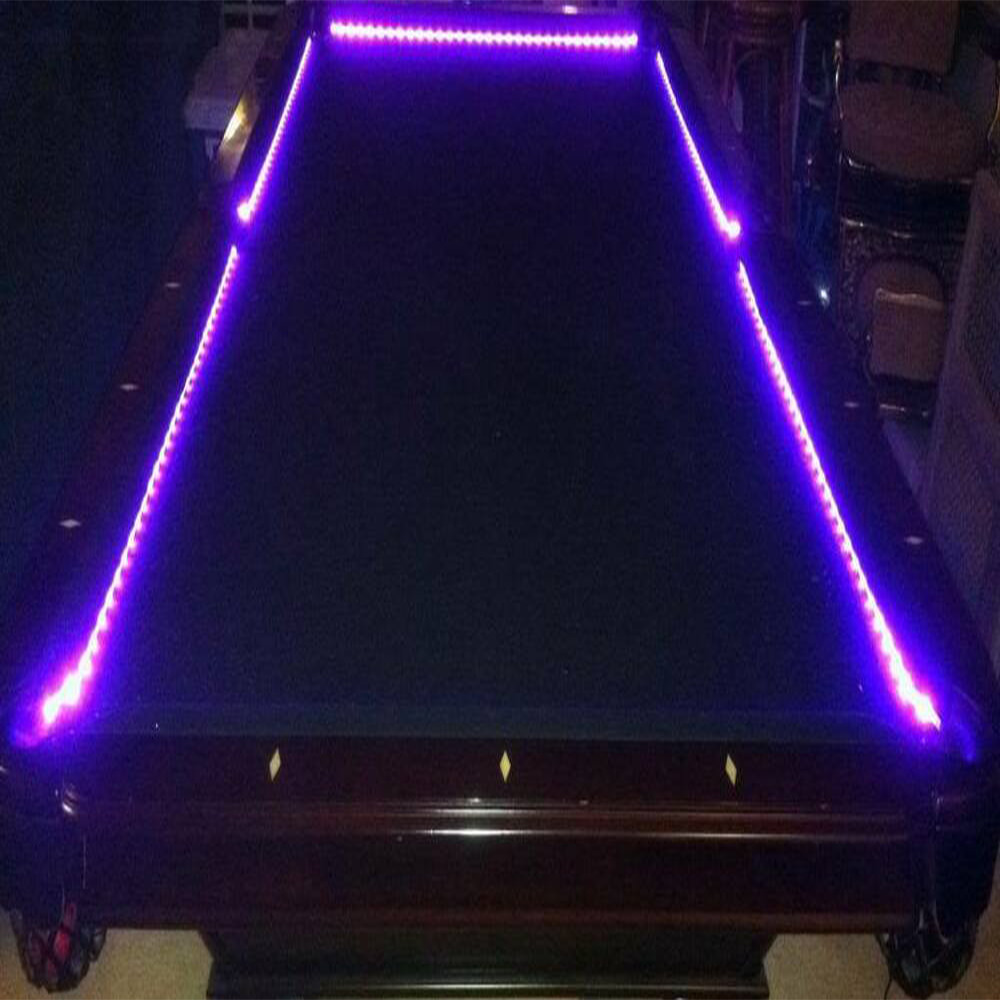 Bar Billiard Pool Table Bumper Led Rgb Color Changing Lights Remote