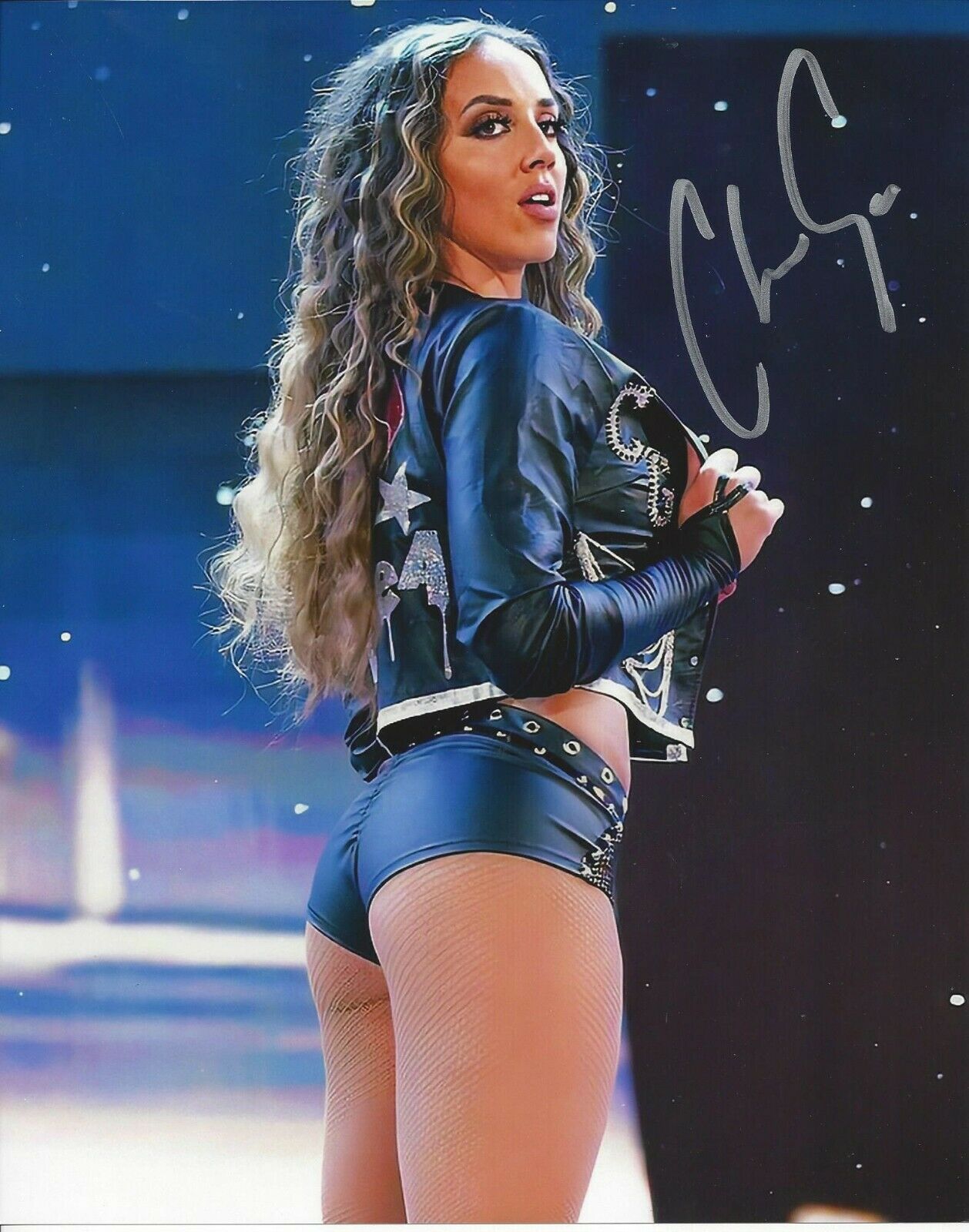 Chelsea Green autographed 8x10 Sexy Hot IMPACT WWE   #22