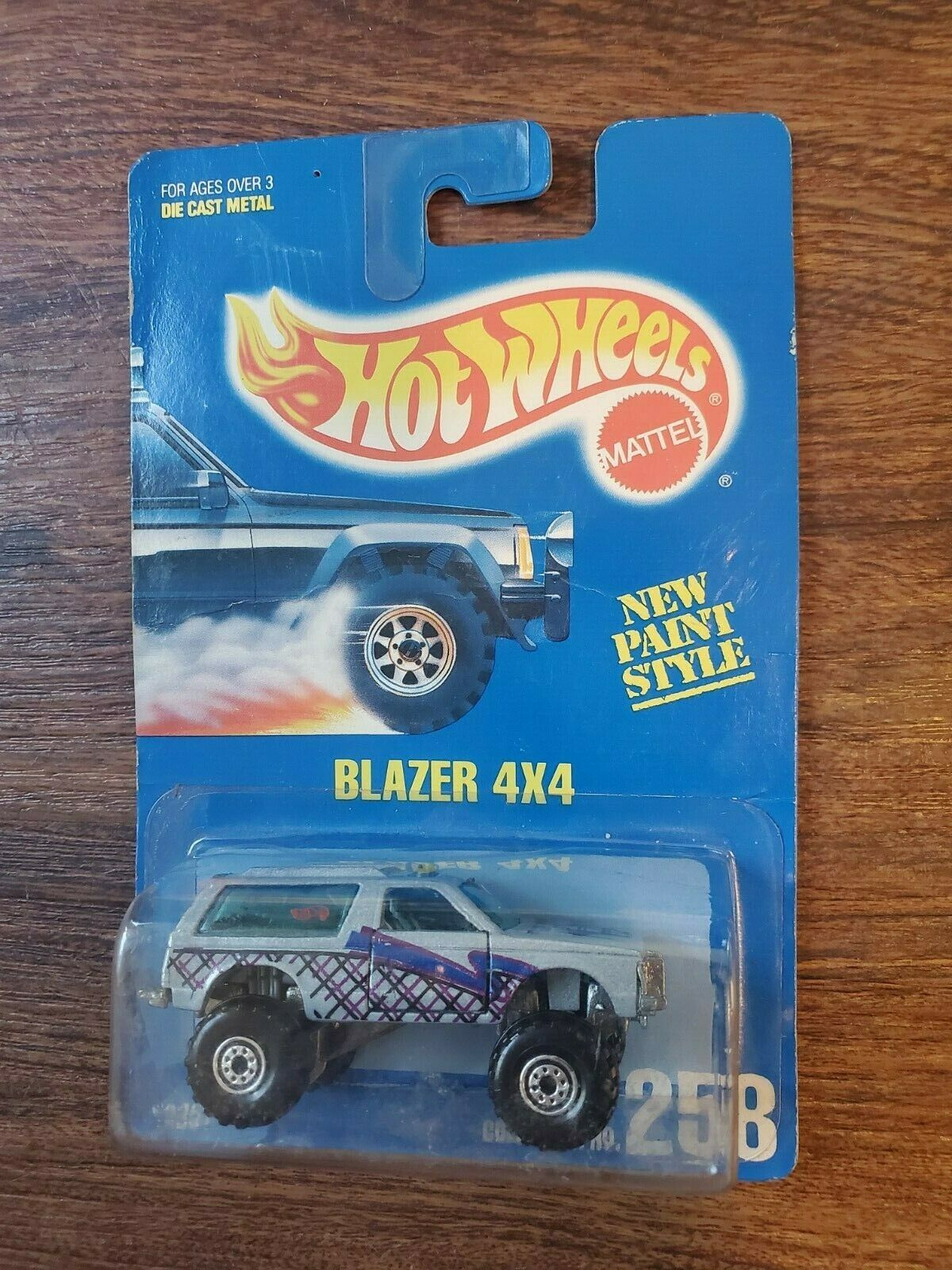Hot Wheels Blazer 4x4 #258 (1995) - Single Car