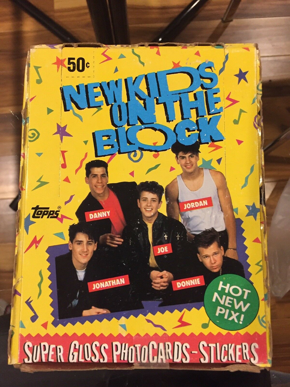 New Kids On The Block Cards Complete Never Opened