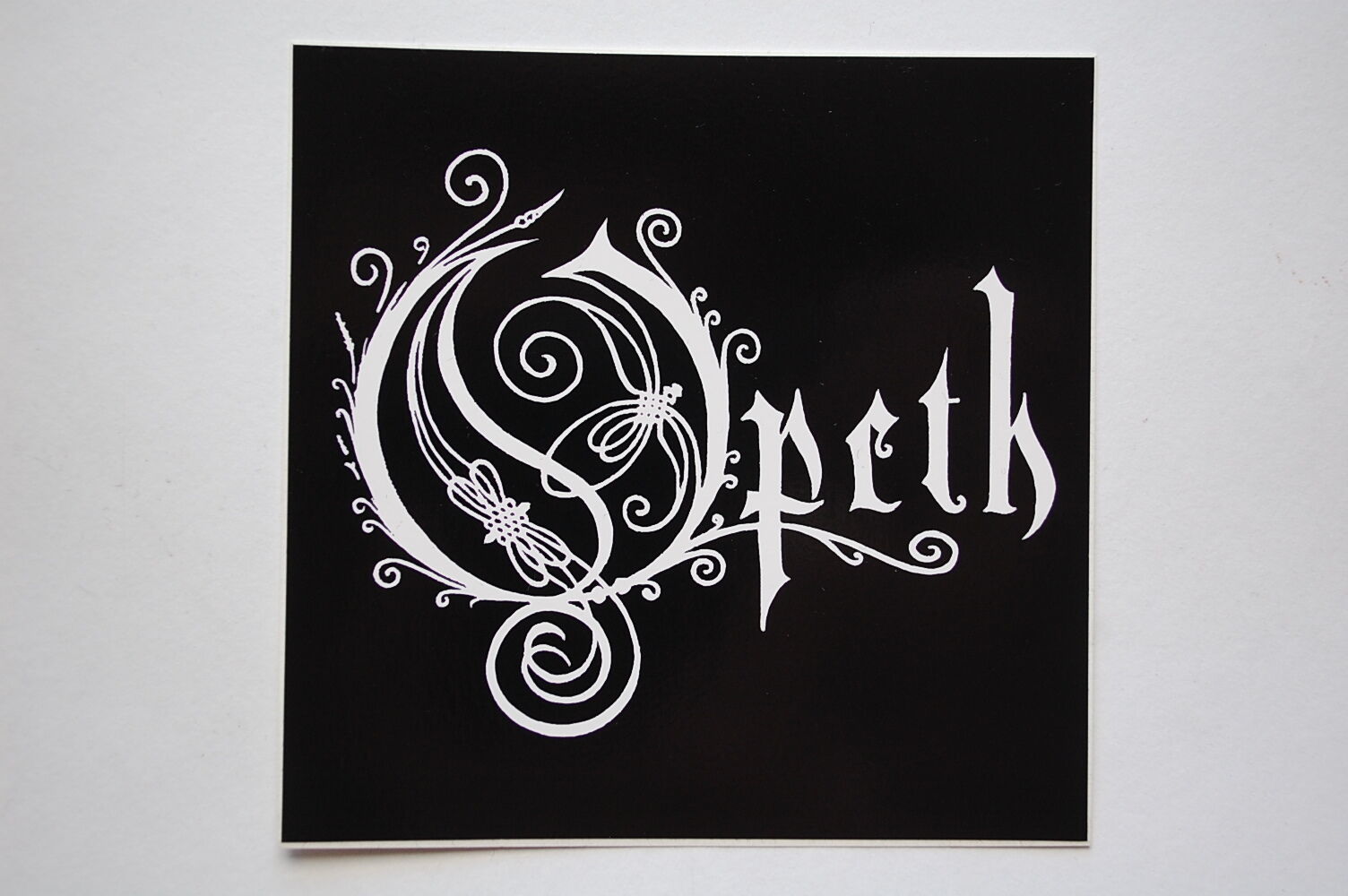 Opeth Sticker Decal (s386) Black Metal Dissection Dream Theatre Venom Car
