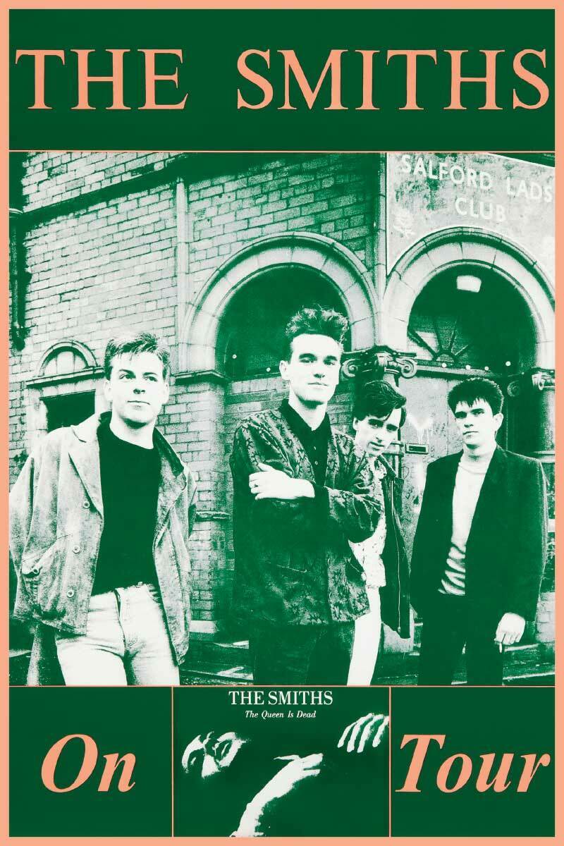 The Smiths The Queen Is Dead On Tour Poster 24 X 36