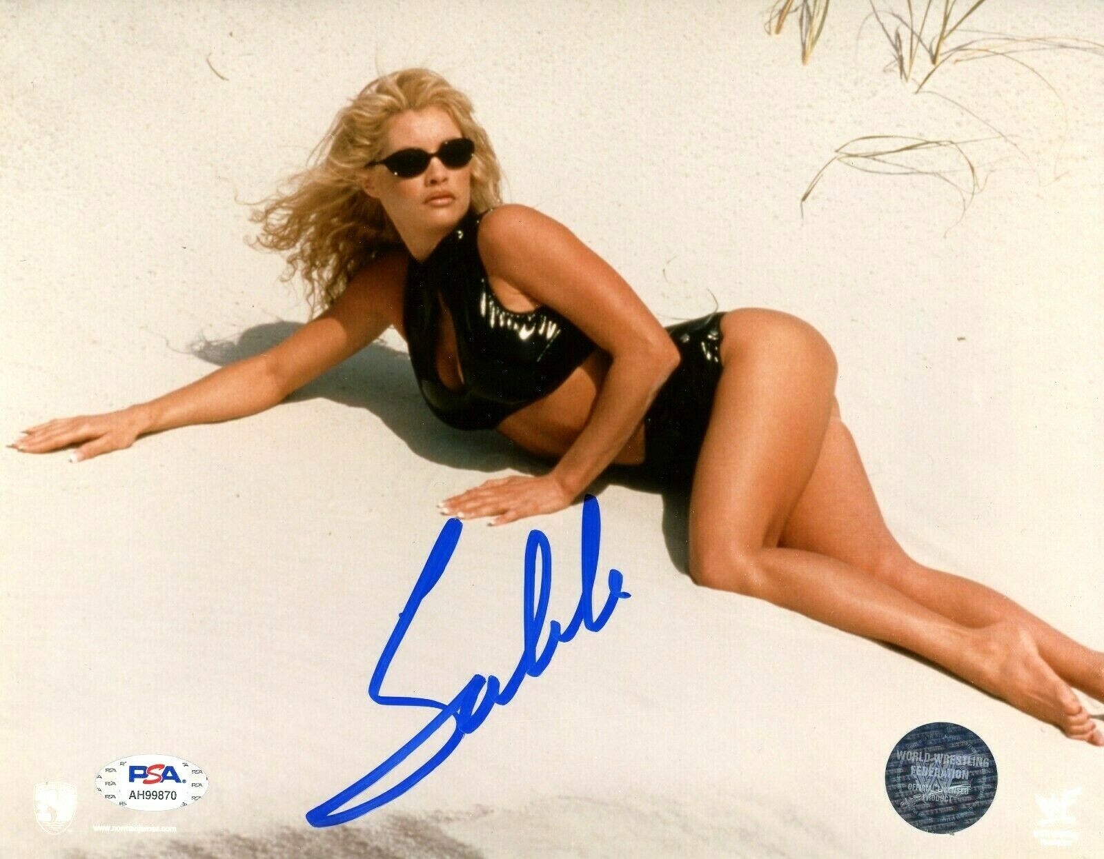 Wwe Sable Hand Signed Autographed 8x10 Wrestling Photo With Psa Dna Coa 1 Rare