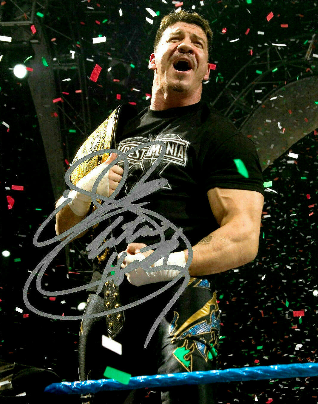 Eddie Guerrero ( WWF WWE ) Autographed Signed 8x10 Photo REPRINT