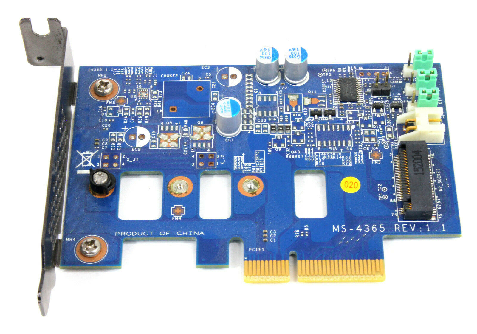 HP SSD PCI-E To M.2 Controller Adapter Card 742006-002 MS-4365