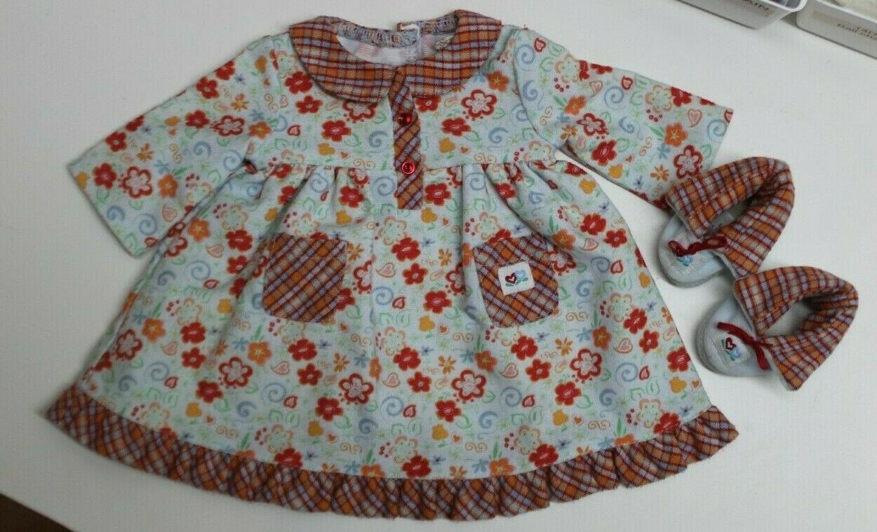 Guc American Girl Bitty Twins Crazy Daisy Nightie Set With Booties Retired 2007