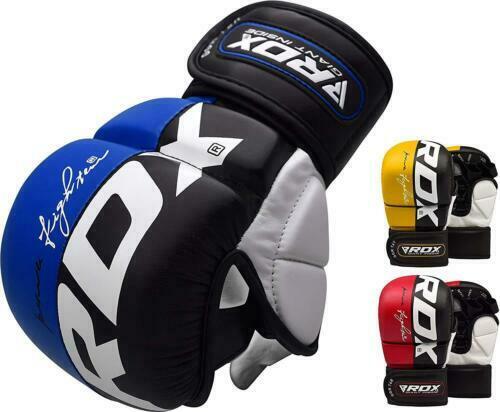 Rdx Mma Gloves Training Martial Arts Punching Cage Fighting Muay Thai Sparring