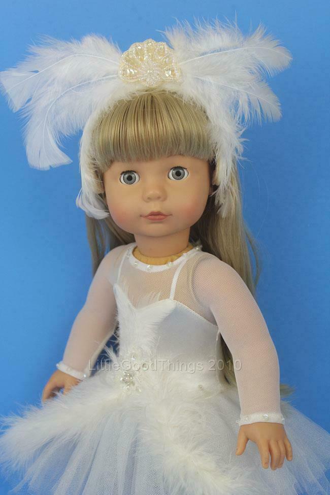 Gotz Ashleigh Doll 18" Blonde Hair & Blue Eyes W Ballerina Outfit Ag Collectors