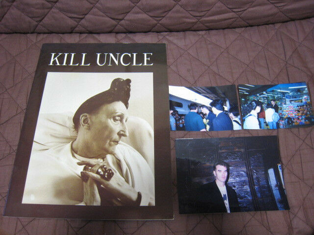 Morrissey 1991 Kill Uncle World Tour Book W 3 Photos In Japan Tour Smiths C86