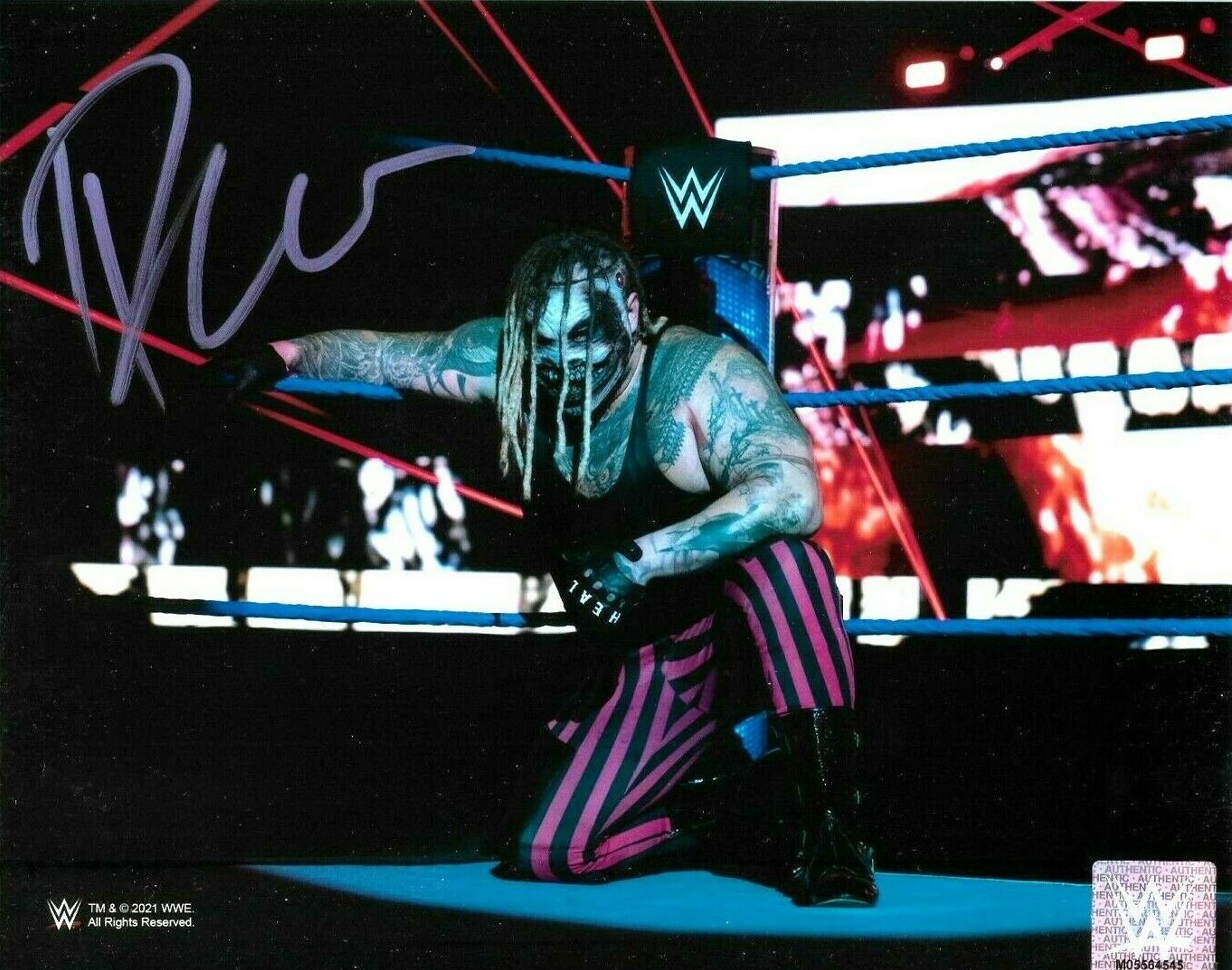 WWE BRAY WYATT THE FIEND HAND SIGNED AUTOGRAPHED OFFICIAL LICENSED 8X10 PHOTO