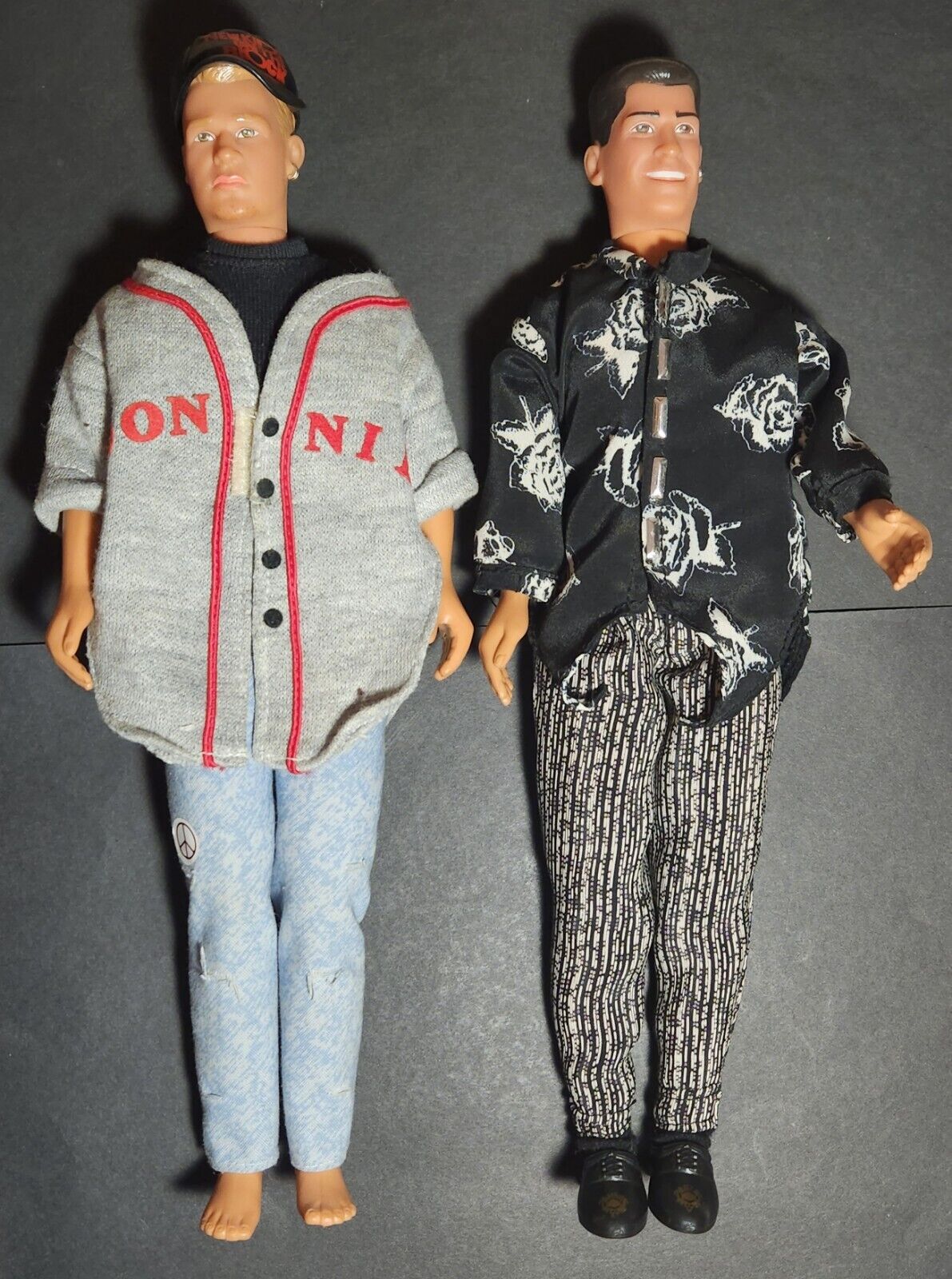 Vintage Hasbro 1990 New Kids on the Block NKOTB Dolls Figures - Donnie and Danny