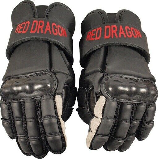 CAS Hanwei PR7004 Red Dragon Fencing Sparring Gloves Black 13