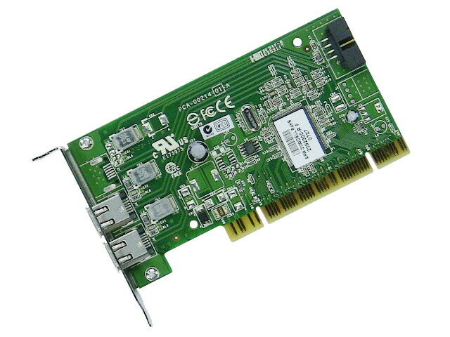 Dell J886h Ieee 1394 Dual Firewire 32-bit Pci Low Profile Card Cr656