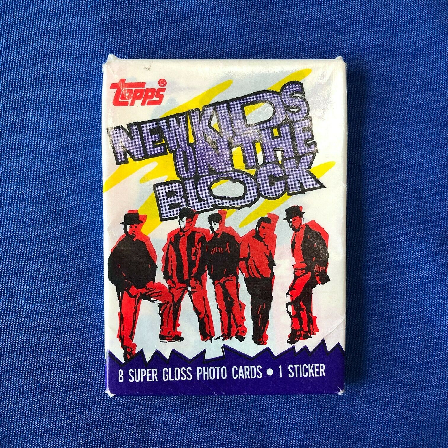 1989 Topps NEW KIDS ON THE BLOCK Trading Cards Wax Pack Vintage Retro (SEALED)
