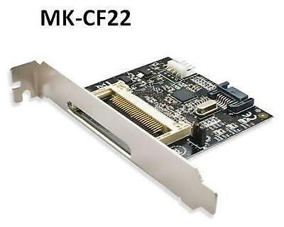 Sata-ii To Compact Flash Adapter With Mounting Bracket & Cables - Mk-cf22