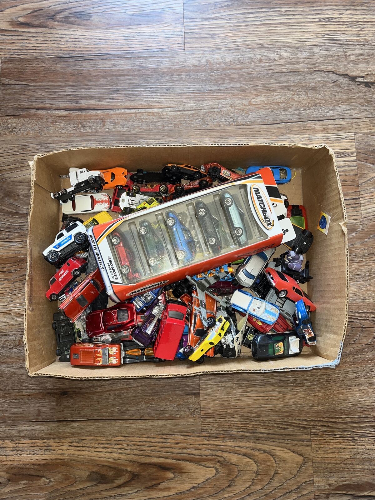 Childhood Hotwheels Matchbox Mattel Toy Car Bundle Bulk No Reserve
