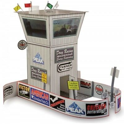 Innovative Hobby "race Tower" 1/64 Ho Slot Car Scale Photo Building Kit