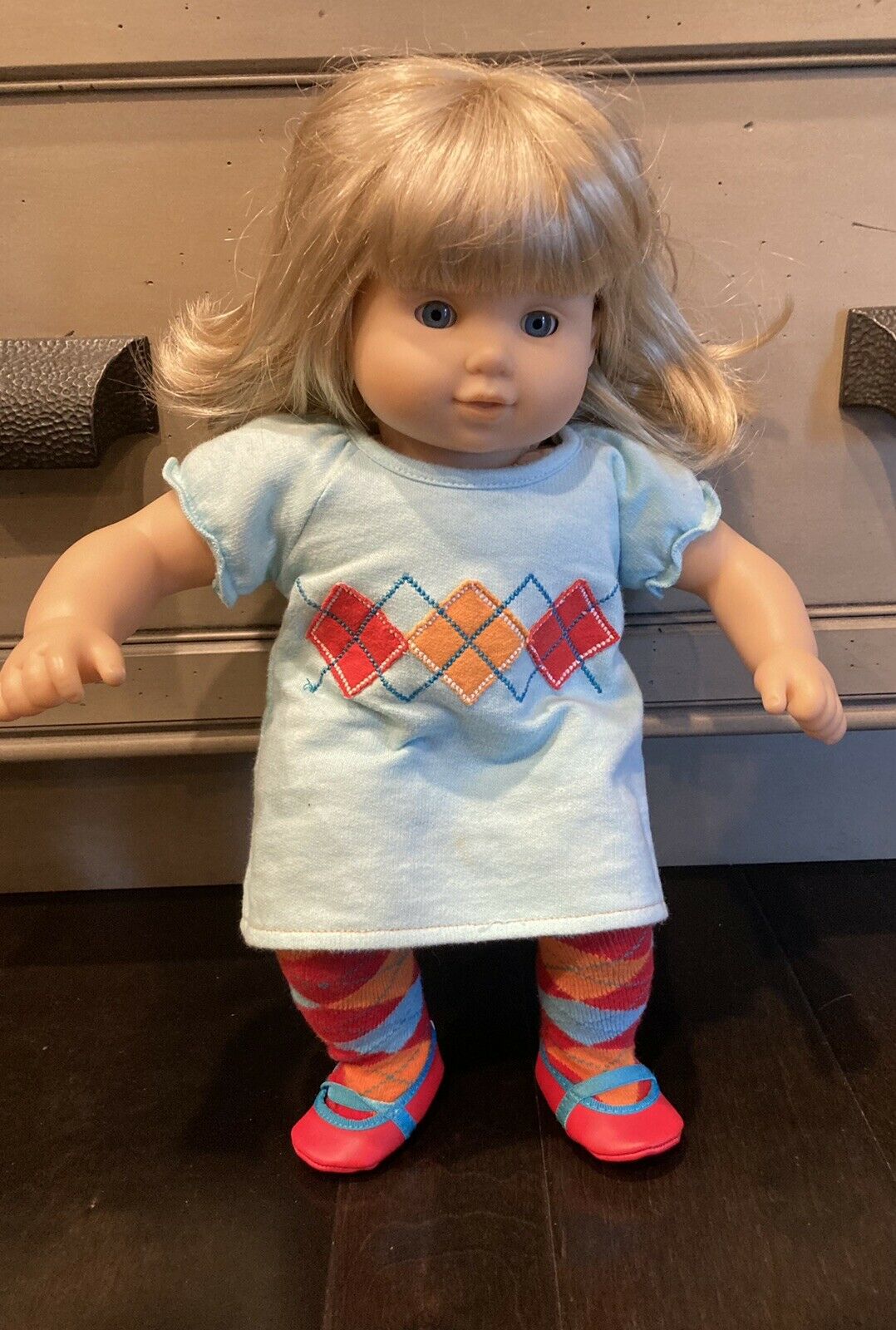 American Girl Bitty Baby Twin Doll Blonde Blue Eyes