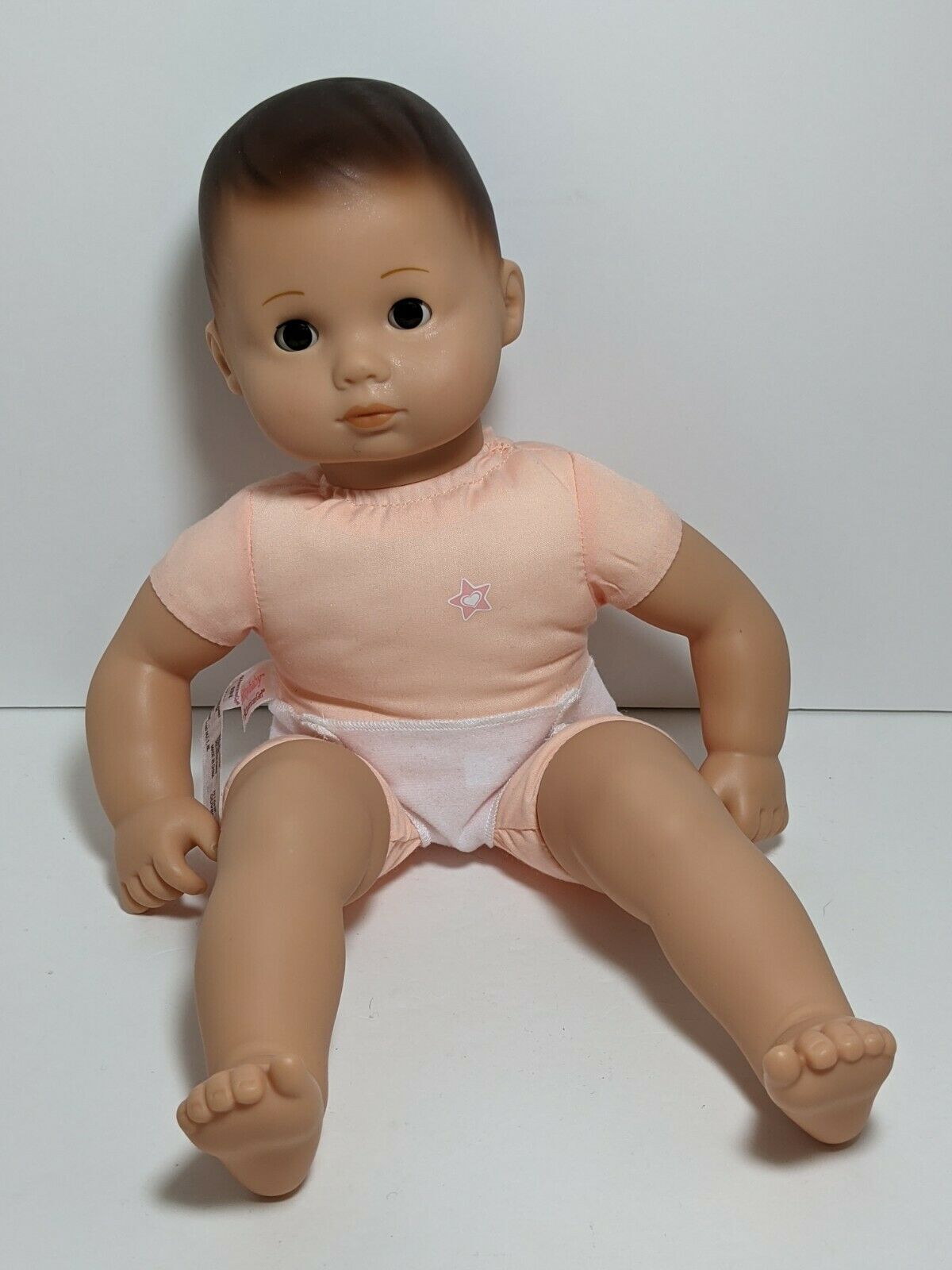 American Girl Bitty Baby Doll With Brown Hair And Brown Eyes
