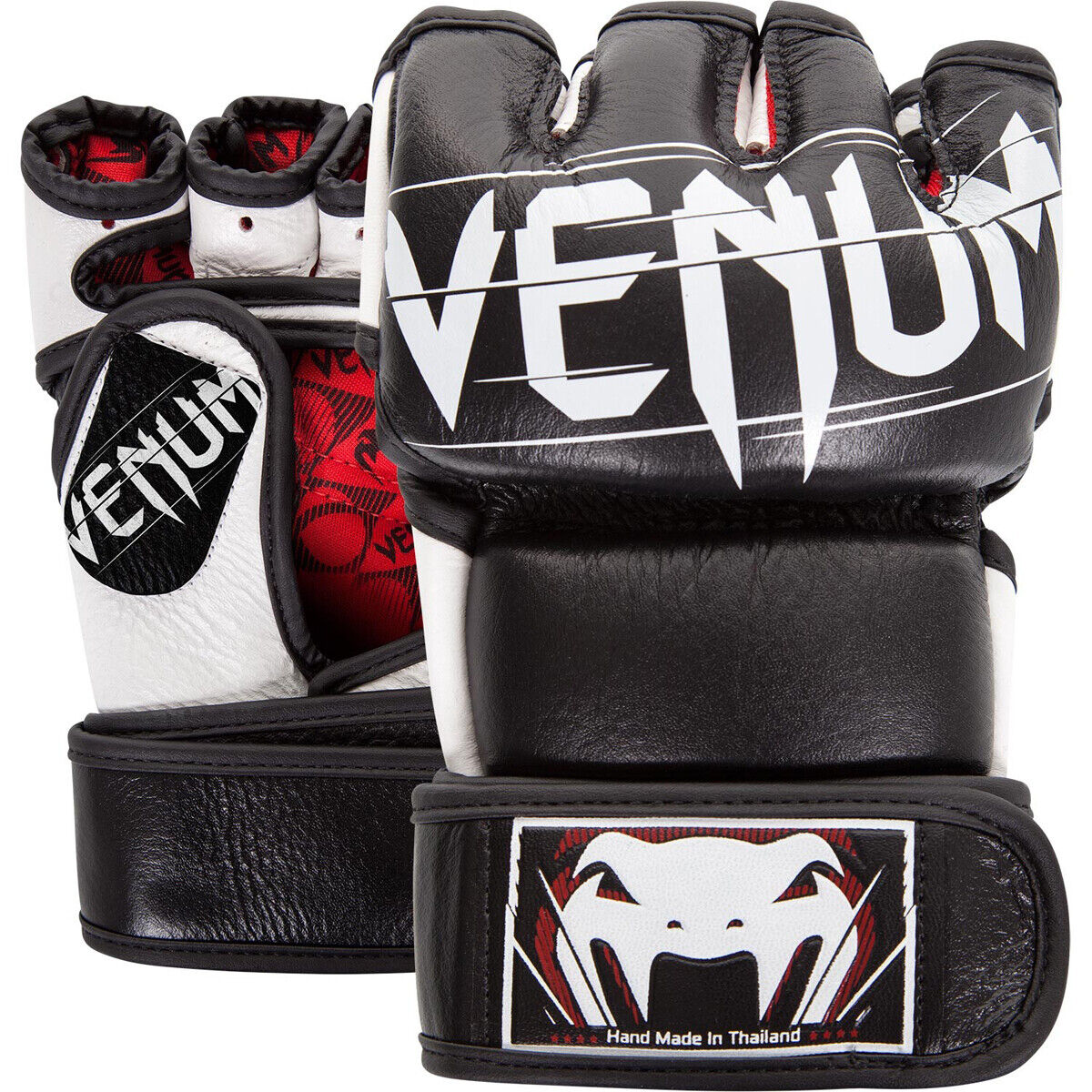 Venum Undisputed 2.0 Nappa Leather MMA Gloves - L/XL - Black